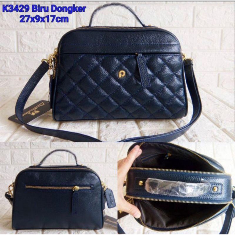 Papillon Sling Bag K3429 - Biru Dongker / Navy