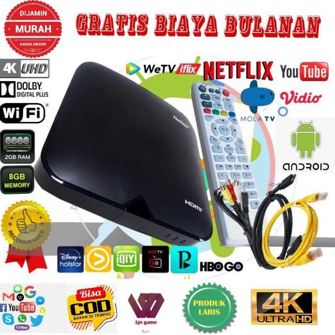[Terlaris] Stb Smart Adroid Tv Bok Hg680P Ram2Gb Full Root Original Tokojayamandiri32