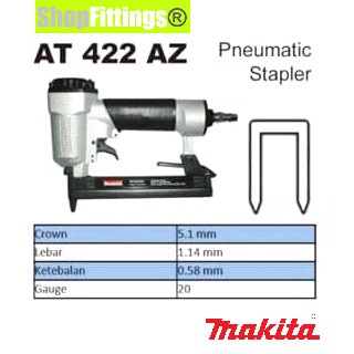 Terlaris 422 J Mesin Paku Tembak Angin 422J Model U Staples Air Nailer Gun