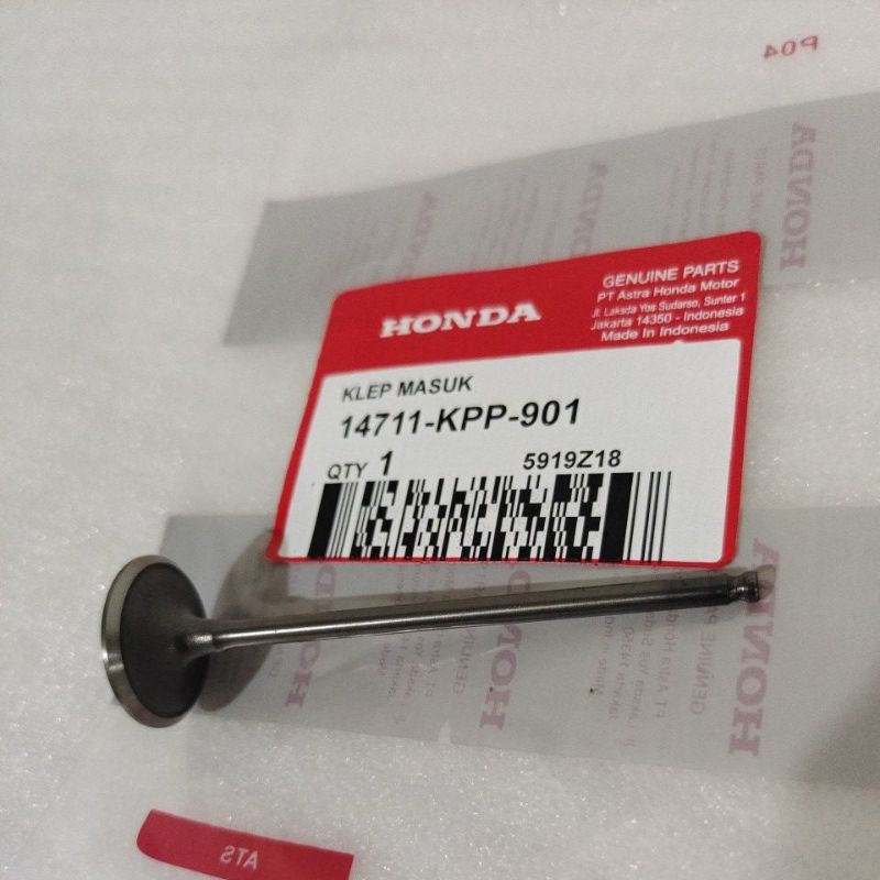 Payung Klep IN intake masuk Honda CB150R StreetFire - cbr 150r 2014 Original