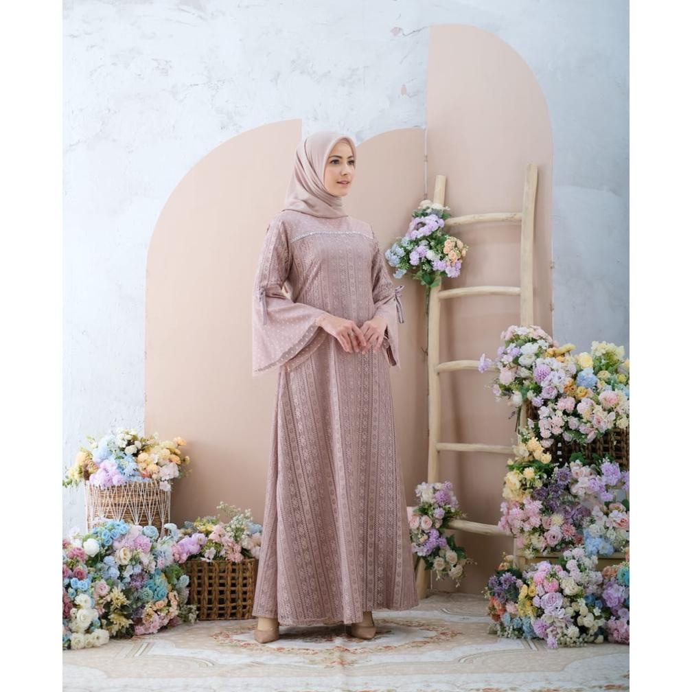 Gamis Brukat Premium| Gamis| Gamis Tile| Gamis Pesta| Gamis Brukat| Gamis Brukat Tile| Dress Brukat