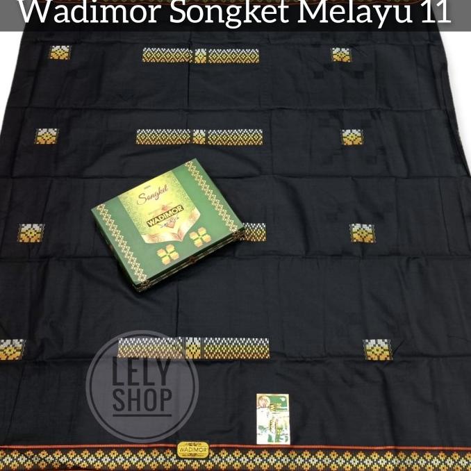 Sarung Tenun Wadimor Songket Timbul Motif BHS ss