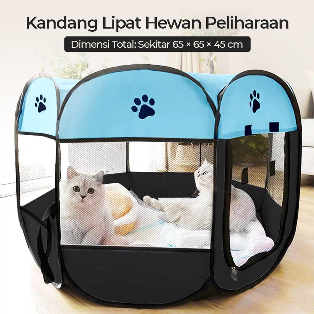 VOOPET Kandang Lipat Hewan Peliharaan Pet Cage Folding Small - WL00