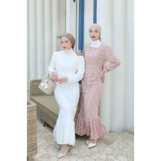 ARIELA DRESS / DRESS KONDANGAN / DRESS BRIDESMAID / DRESS LEBARAN / SLIM DRESS