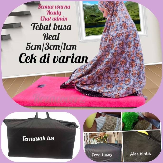 [TEBAL EMPUK]sajadah busa sajadah bulu sajadah rasfur busa 5cm/3cm/1cm