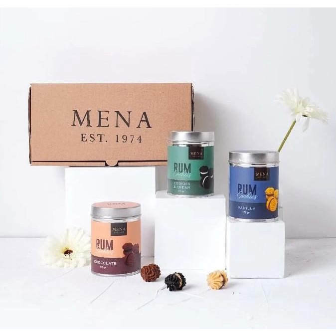 

Gift Box Brown (Isi 3 Medium Can)