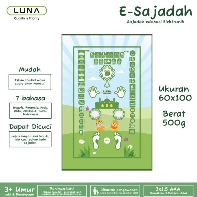 Luna E Sajadah / Sajadah Elektronik Edukasi Belajar Anak Sholat