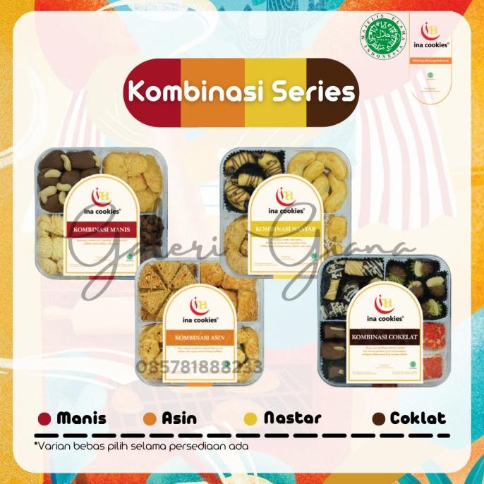 

Best Seller! Limited! Ina Cookies Kombinasi Manis - Nice Parcel