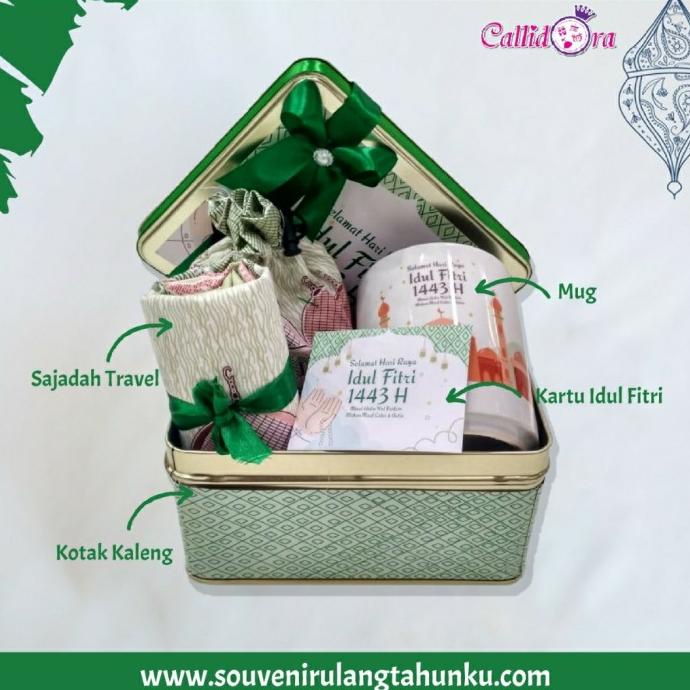 

Promo Hampers lebaran sajadah tasbih mug lebaran