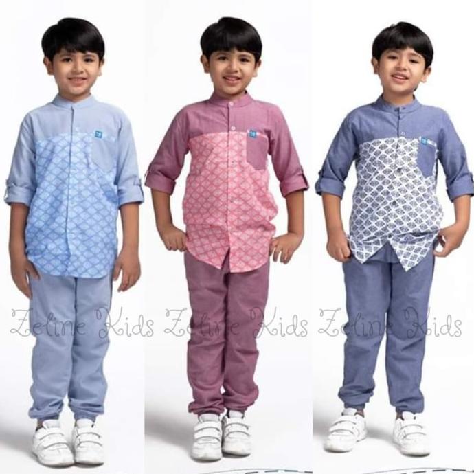 SET KURTA NUBI/KURTA ANAK/STELAN KOKO ANAK/SETELAN KOKO ANAK MURAH