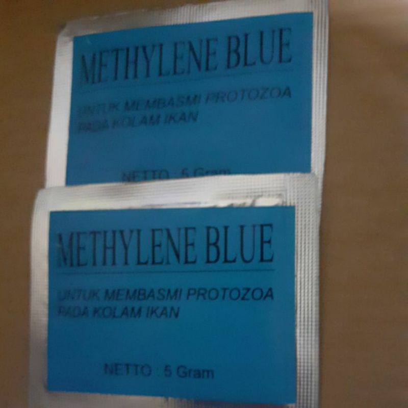 mathyline bloe bubuk /serbuk methyline obat ikan/obat biru