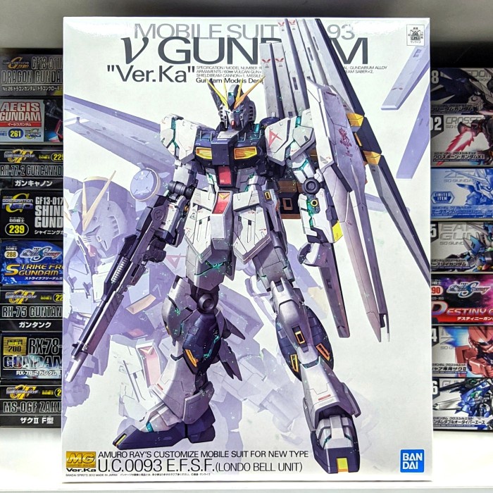 Terlaris Mg Nu Gundam Ver.Ka