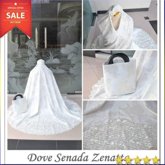 MUKENA ZENATTA PUTIH/MUKENA ANAK/MUKENA BALI/KATUN JEPANG/PARASUT/DEWA