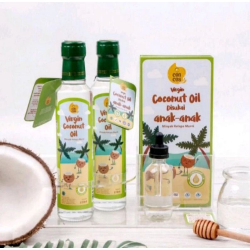 

Concos Virgin Coconut Oil Kids 250ml / MPASI Bayi