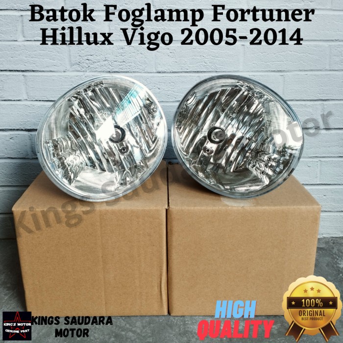 Aksesoris Mobil | Batok Foglamp Fortuner Hilux Vigo 2005-2014 - kiri