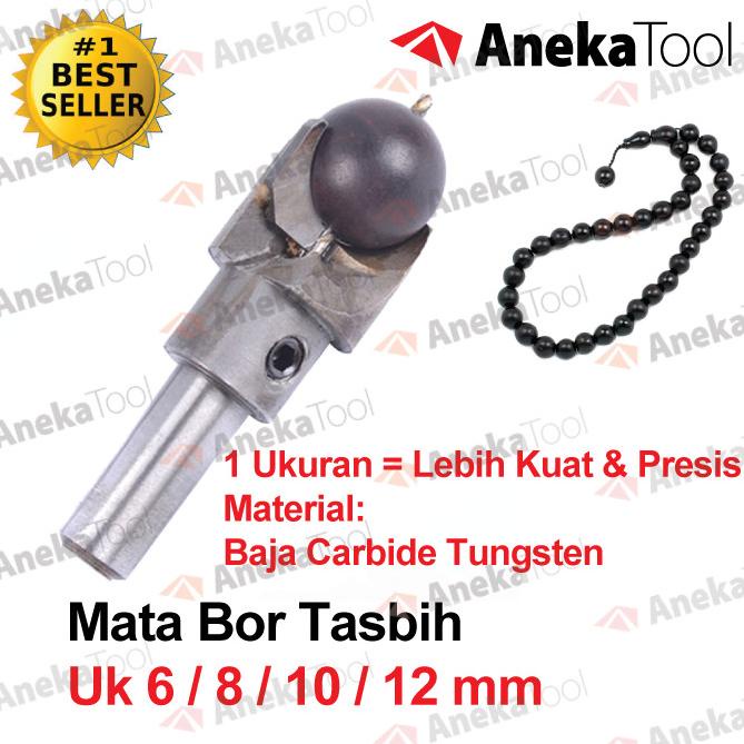 Mata Bor Tasbih / Rosary Kayu Diameter 6/8/10/12mm