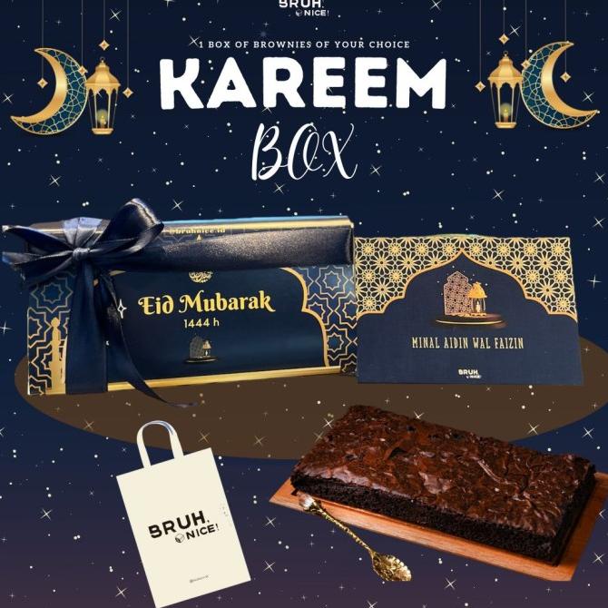 

Kareem Box Hampers Lebaran Fudgy Brownies