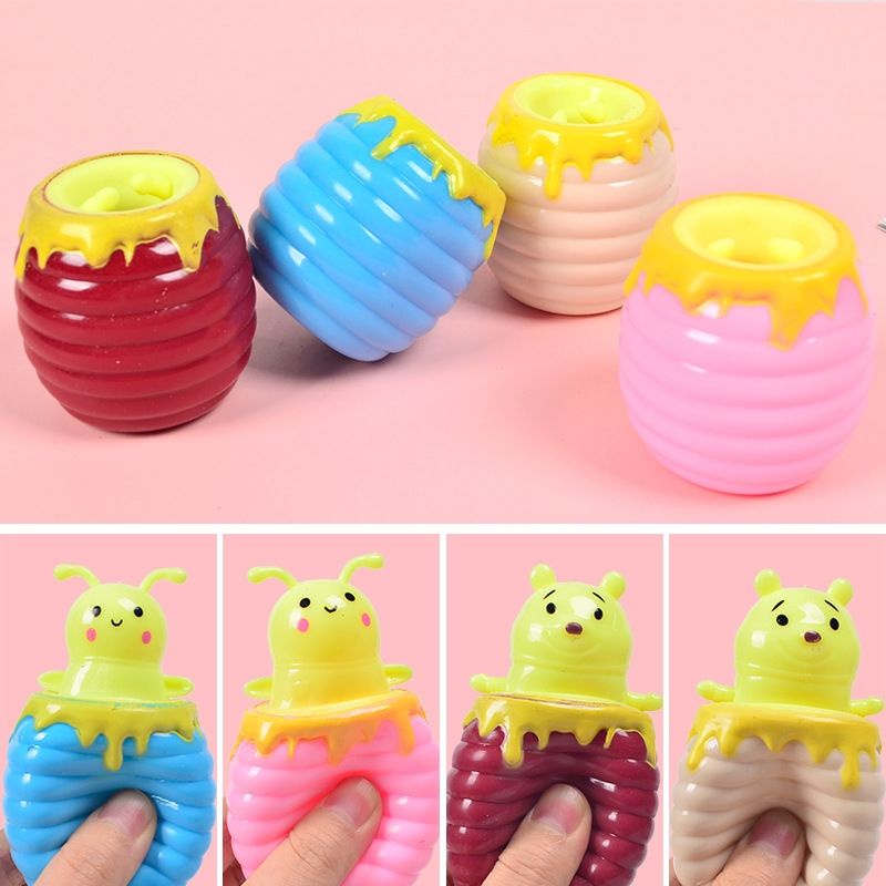 Squishy Antistres Bentuk Lebah Squishy Pencet Pencetan Squishy Lucu Squishy Terbaru