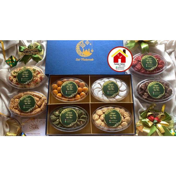 

Hampers Paket A Kue Kering Premium Lebaran Isi 4
