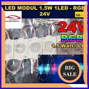 LED Modul 1.5W 24V RGB Modul Led 1 Mata 24 Volt RGB 100 Pcs onderdil 54PR23