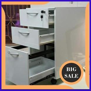 

DRAWER CABINET LEMARI BESI SERBAGUNA 2 SUSUN + 1 FILE SERBA GUNA parts 54PR23