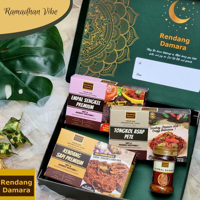 

Promo Parsel Lebaran Hampers Eid Mubarak Parcel Makanan Rendang Damara