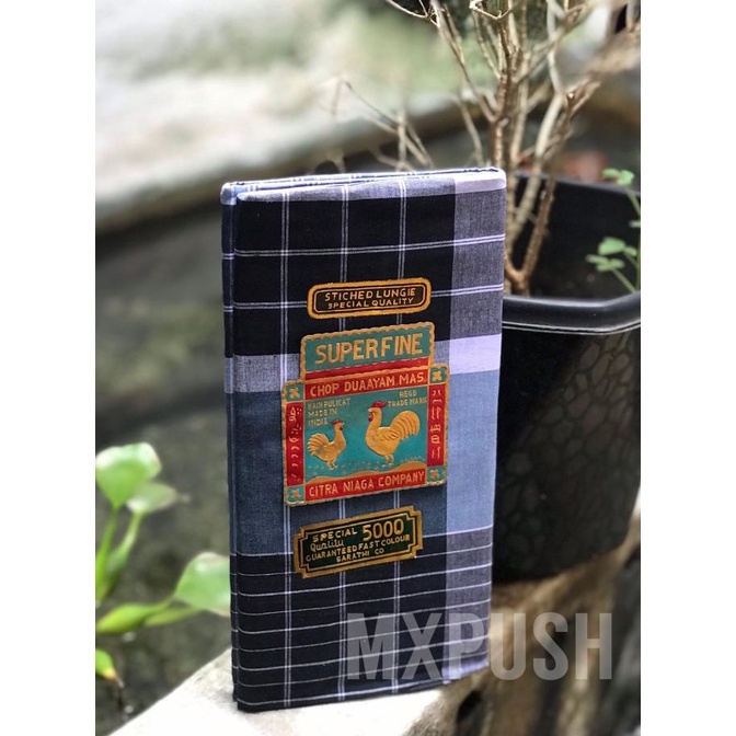 Kain sarung CHOP DUAAYAM MAS kain pulicat made in India cap dua ayam