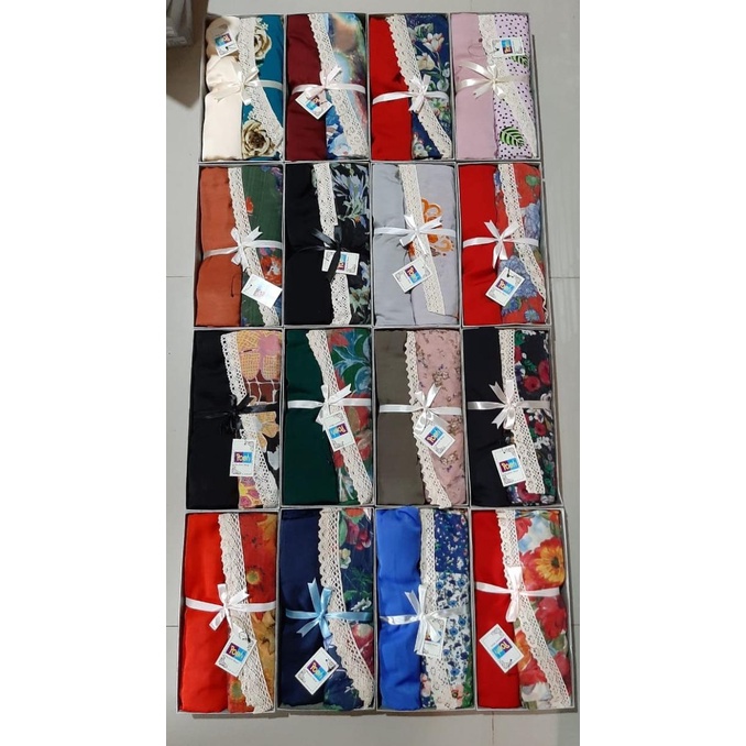 MUKENA POETI BABY SILKY DEWASA