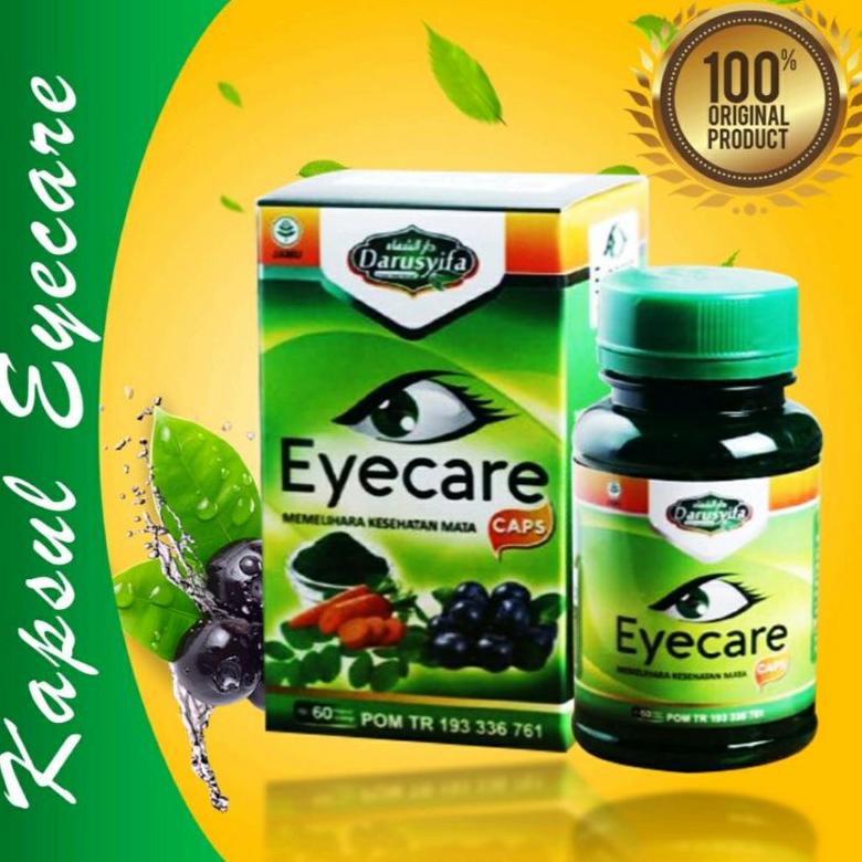 ( COD ) EYECARE SLI 100% ORIGINAL OBAT MATA MINUS RABUN KATARAK EYECARE CAPS OBAT KESEHATAN MATA EYE