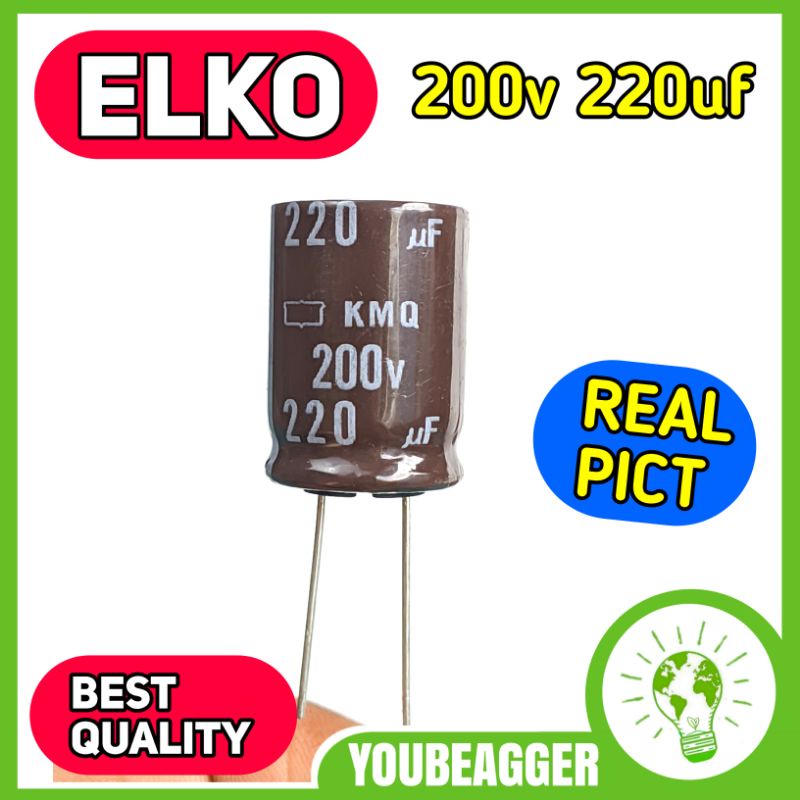 Elko 200v 220uf