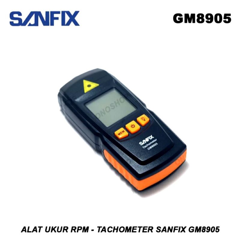 Alat Ukur RPM - Tachometer Sanfix GM8905