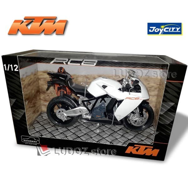 Hot Sale Ktm Rc8 Replika Diecast Skala 1:12 Automaxx Joycity Motor Die Cast Termurah