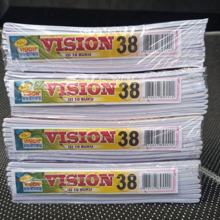 

Diskon Pemesanan (38)NEW VISION isi 38/note book/buku catatan/buku agenda/buku tulis