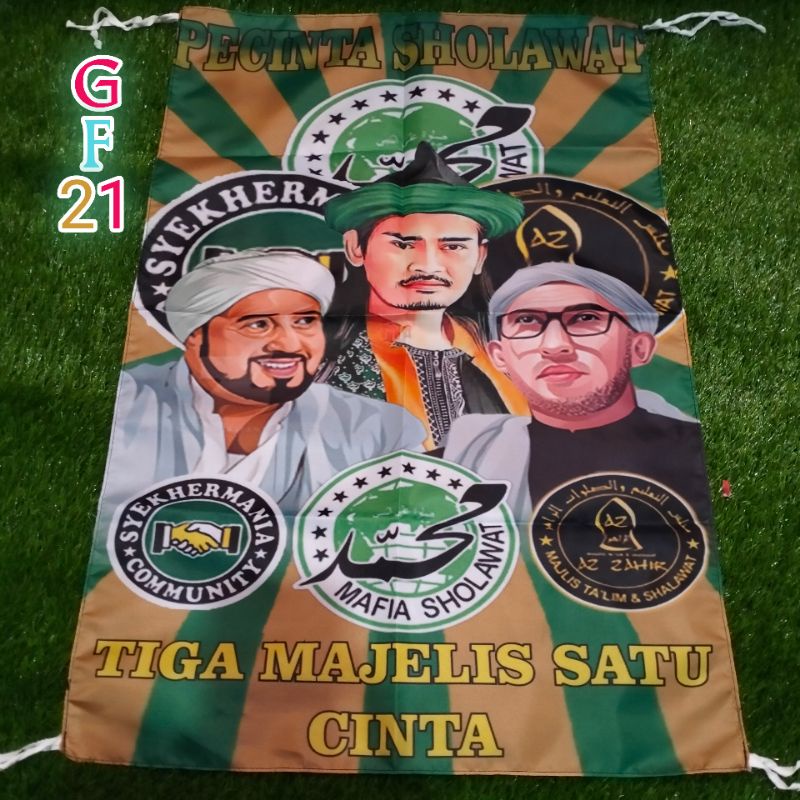 Bendera full printing PSHW-TM PUSAT MADIUN