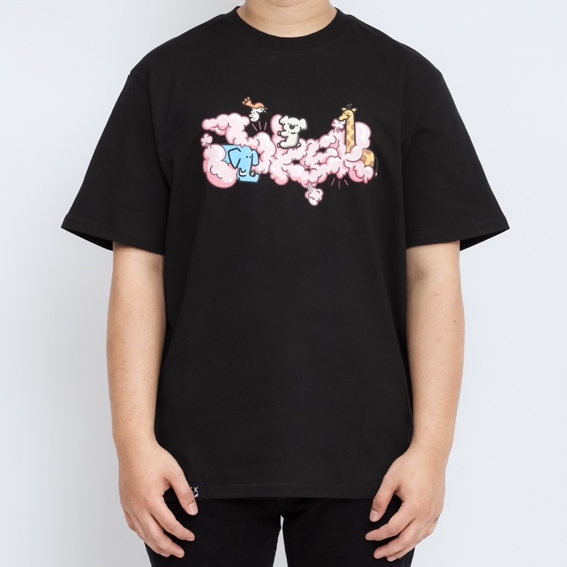 Ricky Pink Joker Black tee