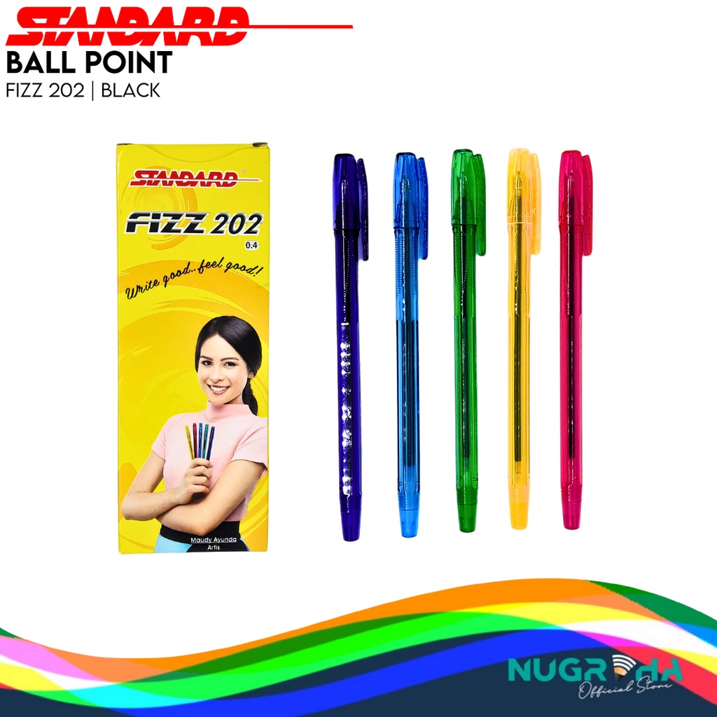 

BALLPOINT / PENA / PEN GEL STANDARD FIZZ 202 0.4 MM