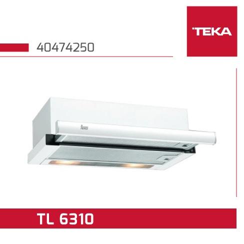 Ready oke] Teka Cooker Hood Built In Telescopic - TL 6310