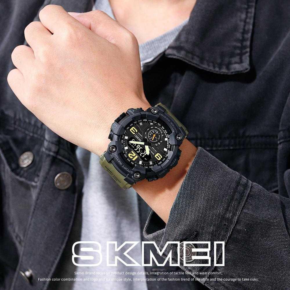 Jam Tangan Murah SKMEI Analog Digital Pria Seperti Merk Mahal