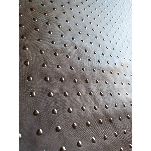 Kain Anti Slip Bintik Hitam Polos Tanpa Busa Meteran Lebar 150Cm Bahan Bintik Timbul Untuk Karpet