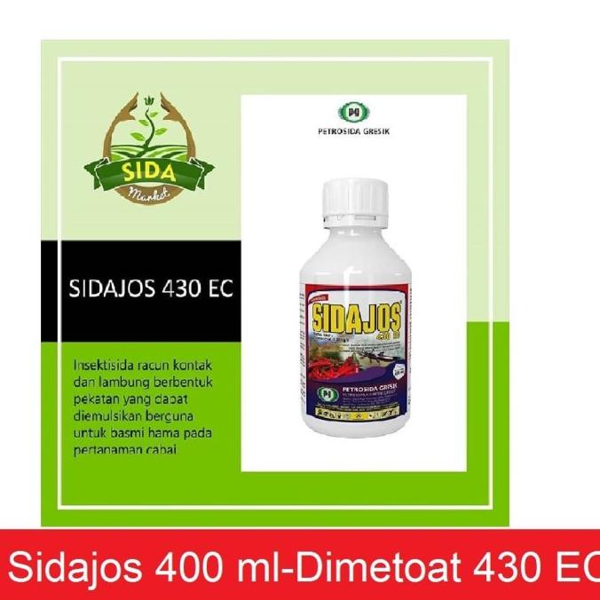 *:*:*:*:*] Sidajos Dimetoat 430 EC Obat Hama Lalat Buah Setara Dimacide 400 ml