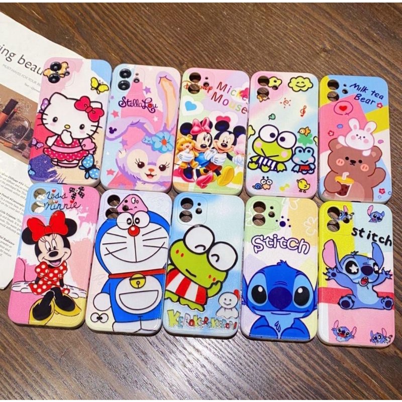 CASE LUXURY CARTOON / CASE REDMI 9A / 9C / NOTE 10S / REDMI 10 / CASE LUCU / CASE KARAKTER