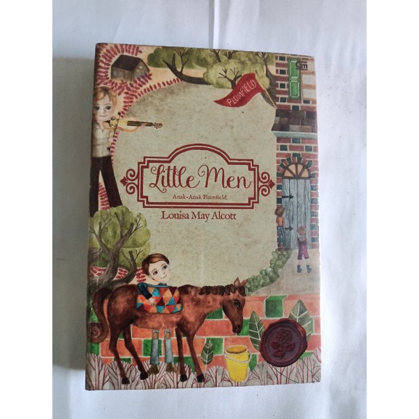 original NOVEL LITTLE MEN ANAK ANAK PLUMFIELD OLEH LOUISA MAY ALCOTT