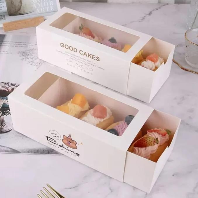 

:=:=:=:=] Box Sliding Dessert Box Mini Cake Box