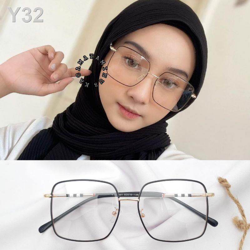 ☄△Kacamata Kotak Trendy | Kacamata minus | Kacamata photocromic | F 9691