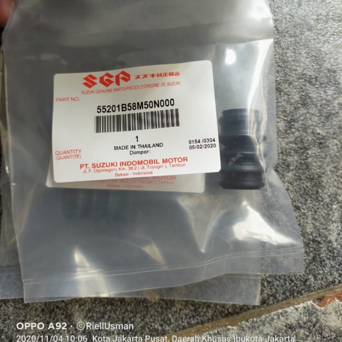 RUSN Boot Pin calipert Ertiga