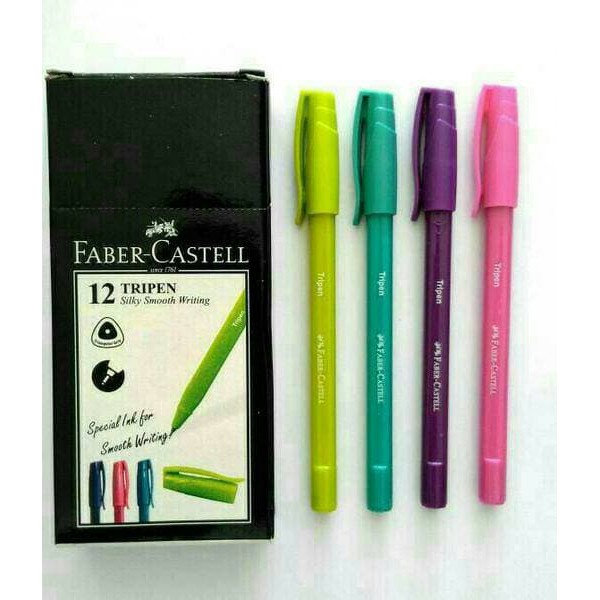 

Ball Pen Pulpen Pena Fabercastell Faber Castell Tripen 0.7 Bolpen Murah
