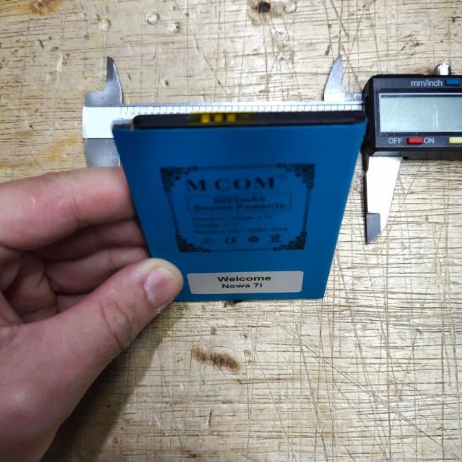 Baterai WELCOME NOWA 7i battery battle Batt MANTUL MURAH MERIAH