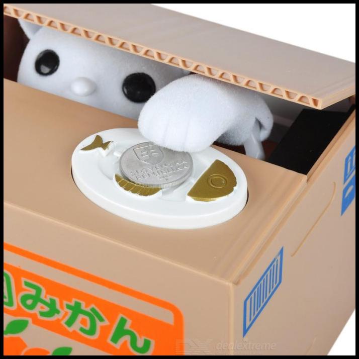 

Steal Money Cat Piggy Bank / Celengan Kucing