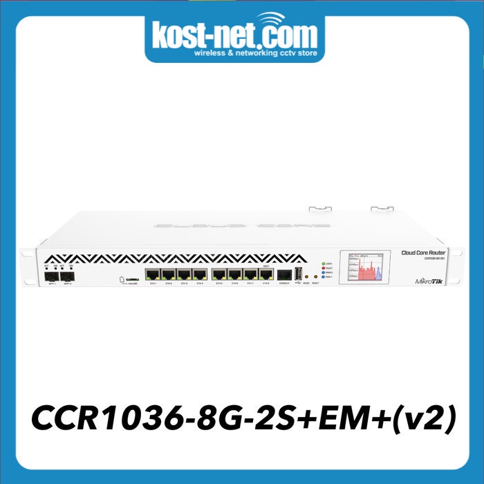 Mikrotik Routerboard CCR1036-8G-2S+EM(v2)