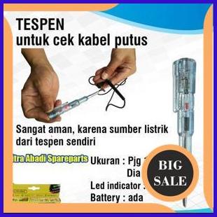 Obeng Min/Screwdriver Tespen/Test Pen MS-18 Voltage Tester AC/DC parts 54PR23